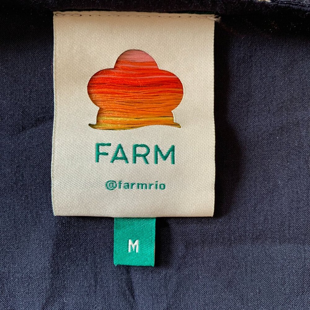 FARM Rio Black Multi-Color Mini Dress - Picture 7 of 10